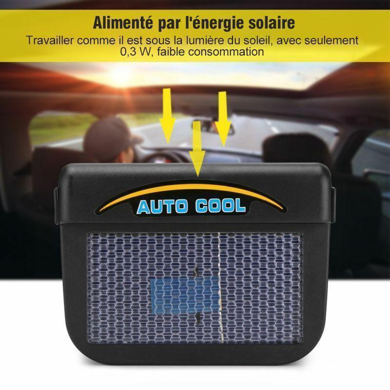 Ventilateur Solaire Pour Voiture